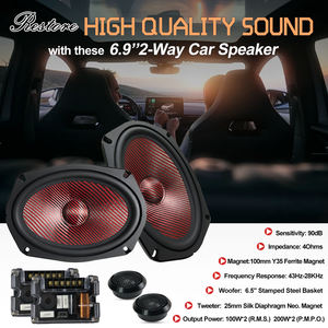 Juego de altavoces de componentes 6x9 Altavoz de audio para coche Sistema de altavoces de componentes de 2 vías - Product Image 6