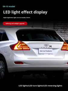 Luz Trasera LED para Toyota Venza 2009 2010 2011 2012 2013, Actualización de Luz Trasera, Luz de Freno - Product Image 2