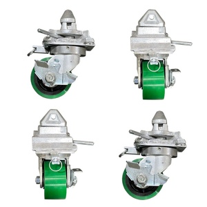 Roue pivotante pour conteneur maritime en acier ISO avec système de verrouillage par torsion – Produit d'usine le plus vendu – Pièces et accessoires pour conteneurs - Product Image 1