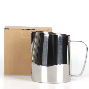 Tasse à Latte Diagonale 400 ml en Acier Inoxydable 304, <span class=keywords><strong>Ustensile</strong></span> à Café et Mousseur à <span class=keywords><strong>Lait</strong></span> – Nouveauté Très Demandée - Product Image 3