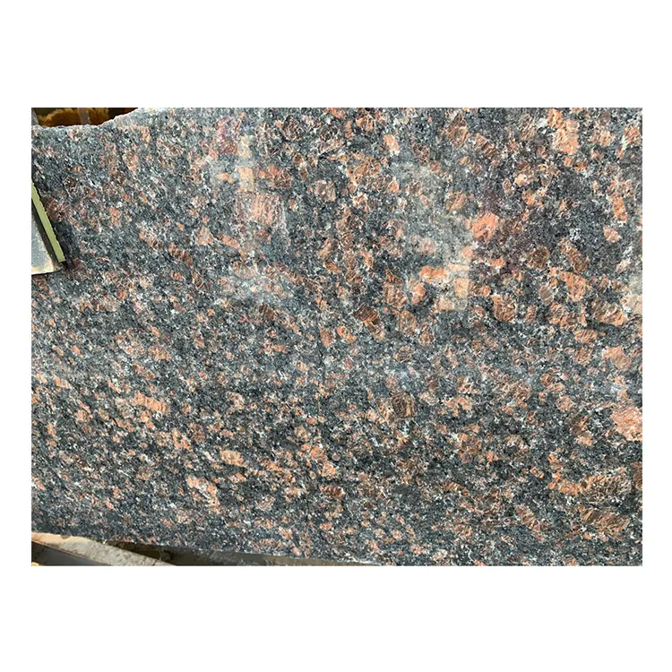 Natürliche dunkelbraune Granitstein platte Home Decor Tan Brown Granit Küchen arbeits platte