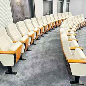 로고 디자인 현대 접이식 시네마 강당 의자 소파 좌석이있는 강의 극장 좌석 - Product Image 1