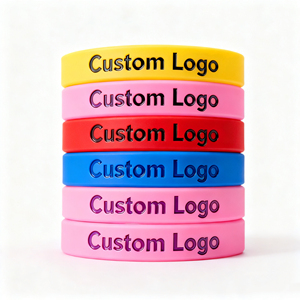 Bracelets en caoutchouc personnalisés avec logo en relief pour les projets de marketing de marque, bracelets en silicone - Product Image 2