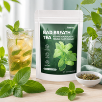 Sachets de Tisane Menthe Fraîche 10 Sachets Sans Sucre Pour le Matin, les Réunions au Bureau, la Fraîcheur Quotidienne, la Pause, la Détente Nocturne