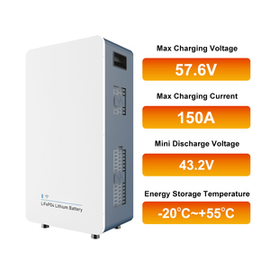 Système de stockage d'énergie domestique modulaire tout-en-un 16,076 kWh, batterie au lithium LifePO4 51,2 V 314 Ah, batterie de stockage d'énergie 16 kWh - Product Image 2