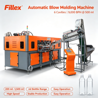 Machine de soufflage de bouteilles PET à grande vitesse entièrement automatique pour l'eau minérale