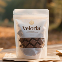 Sachet Doypack Personnalisé pour Chips, Chocolats, Bonbons et Snacks, Sachet Plastique Refermable avec Fenêtre Transparente