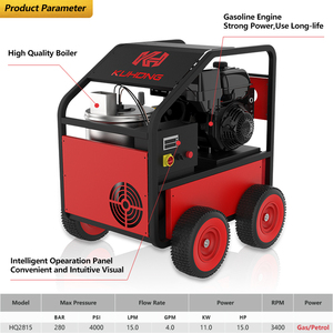 KUHONG - Hidrolavadora Industrial de 15 HP, 250 bar, 3600 psi, con Motor de Gasolina, Agua Caliente a <span class=keywords><strong>Alta</strong></span> Presión - Product Image 4