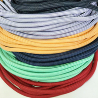 Direktverkauf ab Werk: Polyester Geflochtenes Seil 5mm 6mm Rundseil für Kleidung, Kapuzenpullover, Hosen, Schuhe