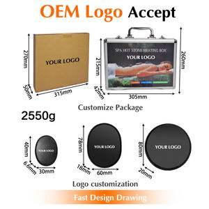 16 <span class=keywords><strong>Hot</strong></span> Stones <span class=keywords><strong>Massage</strong></span> set Wärmer Basalt <span class=keywords><strong>Hot</strong></span> Rocks <span class=keywords><strong>Massage</strong></span> <span class=keywords><strong>Stone</strong></span> Spa Wärme koffer Verpackung (keine musikalische Funktion) - Product Image 5