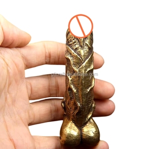 Sculpture de <span class=keywords><strong>Phallus</strong></span> en Laiton Vintage - Œuvre d'Art Unique pour Collectionneurs, Décoration d'Intérieur ou Cadeau - Product Image 2