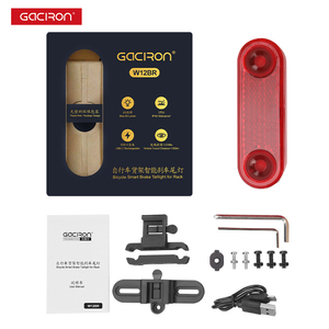 Luz Trasera Inteligente para Bicicleta Gaciron W12BR, 200 LM, Recargable Tipo-C, Reflectores Integrados, Sensor de Frenado Inteligente, Luz Trasera para Ciclismo - Product Image 6