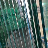 Low-e balcon trempé double intelligent autoclave aluminium fenêtre battante incurvé sentry automobile pvb led fenêtre verre feuilleté