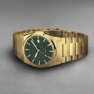 Reloj de Lujo para Hombre de Acero Inoxidable con Logotipo Personalizado, Luminoso, Resistente al Agua, con Cuarzo Plateado y Dorado, Edición Limitada de 20 mm - Product Image 4