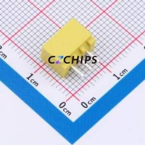 BX-HA2.54-3PZZ-Y Wire-to-Board Pin Header Through hole Component (THT),P=2.5mm Connector 1x3P 2.5mm Through Hole XHB - Product Image 2