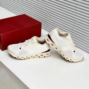 Nuevas Zapatillas Deportivas Cloud X 4 Series Ligeras, Transpirables, Amortiguadoras y Resistentes al Desgaste, Color Beige, para Correr a Diario, para Hombre y Mujer - Product Image 5