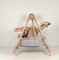 Chaise haute bébé pliable multifonctionnelle et réglable Clafbebe, siège de repas portable pour nourrissons, pour une utilisation à domicile, de 0 à 36 mois