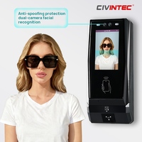 Control de Acceso Biométrico CT11 con Reconocimiento Facial, Credenciales NFC, BLE y QR, Pantalla Táctil Personalizable con Interfaz de Usuario, OEM ODM
