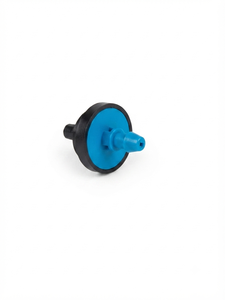 Dispositivo de Riego por Goteo con Disco Redondo Negro y Azul, Cabezal de Goteo con Púas para Jardín y Huerto - Product Image 2