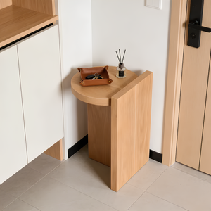 Elegante Mesa de Centro de Madera Maciza, Fácil de Montar, con Forma Ajustable, para Oficina, Dormitorio, Sala de Estar, Sofá o Esquina - Product Image 2