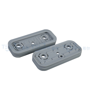 4-011-11-0119 Sello de cubierta superior de goma Homag CNC compatible con <span class=keywords><strong>placas</strong></span> de succión superiores de 120x50x17mm 10.01.12.00012 para bloque de vacío - Product Image 2