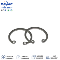 Steel Galvanized Black Zinc Plated ASTM A325 A307 GR2 GR5 193 E Clip Retaining Ring for Bores for Shafts DIN471 DIN472 DIN6799