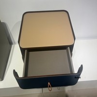 Table de chevet moderne à 2 tiroirs en bois massif, meuble de rangement pour chambre et salon, nouveau design
