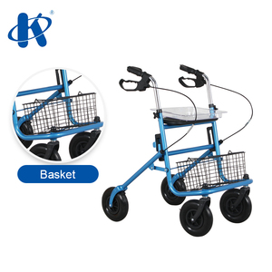 Kaiyang-silla de ruedas con estructura de acero KY9142, cuatro ruedas, enrollador, de pie, estilo europeo, para compras, Taiwán - Product Image 4