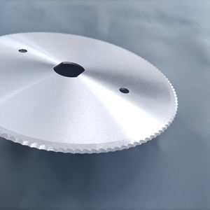 200mm/250mm/300mm/lâminas serrilhadas circulares da elevada precisão lâminas de aço inoxidável da faca do cortador redondo com borda afiada - Product Image 4