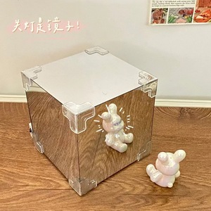 Rubiks <b>Cube</b> Tulip Night <b>Light</b> Led Multicolored Tap Control Square Usb Powered Personal Gift For Girlfriend Birthday - Product Image 4