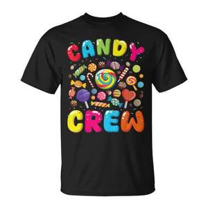 Camiseta de disfraz de Halloween Candy Crew Sweetie Candy Squad - Product Image 1