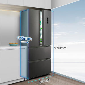 Refrigerador Inteligente Estilo Francés Frestec de 310L, Ahorro de Energía, Bajo <span class=keywords><strong>Ruido</strong></span>, Gran Almacenamiento, Equipo de Refrigeración para Cocina - Product Image 4