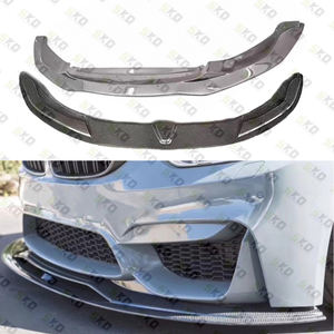 Labbro del paraurti anteriore per BMW 2014 <span class=keywords><strong>a</strong></span> 2020 F80 <span class=keywords><strong>M3</strong></span> F82 M4 2 pezzi PSM tipo fibra di carbonio <span class=keywords><strong>a</strong></span> secco per F80 <span class=keywords><strong>M3</strong></span> labbro anteriore - Product Image 3
