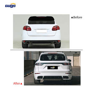 Kit carrosserie GUGO Cayenne pour Porsche Cayenne 2011-2014, mise à niveau du kit carrosserie vers le hayon et le kit de feux arrière intégrés Cayenne 2023 - Product Image 2