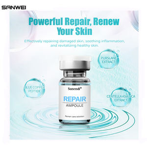 Ampolla de Ácido Hialurónico Jet Peel, Suero con Péptidos Antienvejecimiento, Exfoliante, Iluminador, Hidratante, Reparador, Rejuvenecedor de la Piel, OEM Sanendi - Product Image 6