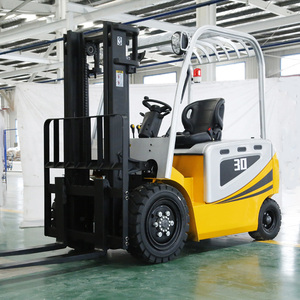 New Electric <strong>Forklift</strong> 1Ton 2Ton 3M 4M Lifting Height Pallet Stacker Crane Full Electric <strong>Forklift</strong> Stacker - Product Image 3