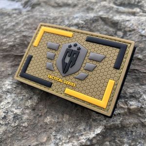 Écussons PVC personnalisés avec logo, à coudre, thermocollants, à scratch, badges en caoutchouc gaufré, écussons en silicone souple 2D 3D, patchs PVC - Product Image 3