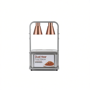 Calentador de Alimentos con Doble Lámpara de Calor D0100HEDQEU, Equipo para Mantener la Comida Caliente - Product Image 1