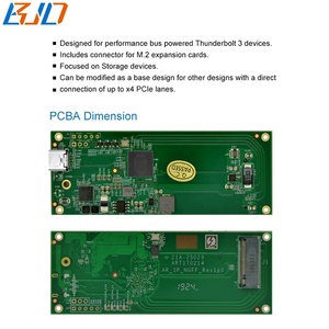 40Gbps Thunderbolt 3 tip-<span class=keywords><strong>c</strong></span> NGFF m-key PCIE X4 X4 <span class=keywords><strong>SSD</strong></span> kasa muhafazası + Thunderbolt3 veri kablosu - Product Image 5