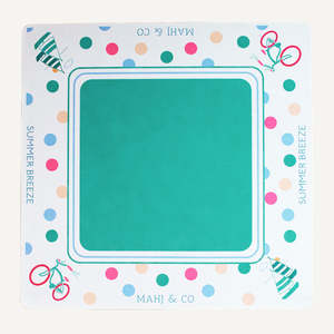 Ensemble de Mahjong Moderne Portable en Acrylique Brise d'Été – Jeu de Loisirs Familial Côtier Frais – Cadeau – En Stock – Vente en Gros - Product Image 6