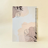 Carnet de planification budgétaire spirale personnalisé sans date avec stylo et coffret cadeau A5 – Organiseur financier mensuel