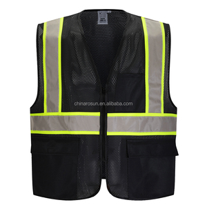 Gilets réfléchissants Vestes <span class=keywords><strong>haute</strong></span> <span class=keywords><strong>visibilité</strong></span> <span class=keywords><strong>Gilet</strong></span> industriel fluorescent ANSI <span class=keywords><strong>CLASSE</strong></span> 2 Équipement de sécurité de construction <span class=keywords><strong>haute</strong></span> <span class=keywords><strong>visibilité</strong></span> - Product Image 3