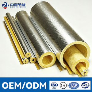 Wholesale High Quality Modern Glass <b>Wool</b> Insulation Pipe Thermal Insulation with Aluminum Foil Fire Resistant - Product Image 1
