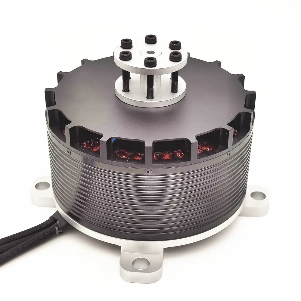 RT13850 high torque Rated 25kw max 50kw brushless dc motor for drone
