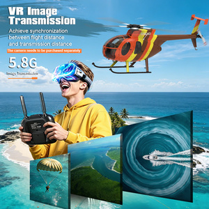Nuevo Helicóptero RC SJY-F118S(MD500) 2026, Escala 1:16, 2.4G, 9 Canales, 6G GPS, con Motor sin Escobillas, Posicionamiento de Flujo Óptico, Juguetes RC - Product Image 1