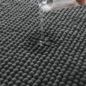 Luxury Nonslip Chenille Microfiber Soft Plush Anti-Slip <strong>Super</strong> Water <strong>Absorbent</strong> Shower <strong>Bath</strong> Rugs Floor Bathroom <strong>Mat</strong> for Home - Product Image 5