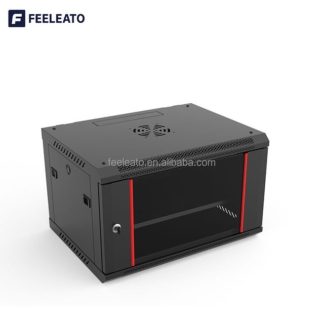 Premium 19inch IT Network Rack Cabinet Server Enclosure Data Center Infrastructure Black Powder Coated Steel Frame Display Stock