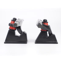 Trucks de skateboard de surf vierges en fonte par gravité de 6,25 pouces (160 mm) personnalisés pour Cruiser