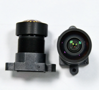 Objectif CCTV Musi modèle 8 mégapixels, focale fixe 2,4 mm, monture M12*P0.5, objectif optique 4G+2P+IR pour module caméra OS08A10