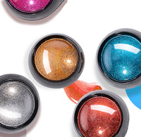 SH 54 couleurs acrylique métallique Chrome brillant ensemble de poudre à ongles effet miroir magique paillettes Pigment flocons pour accessoires de manucure